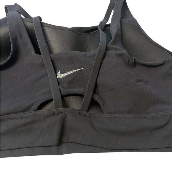 NWT Nike Women's Alate Training Sports Bra Sz 3X Black - Picture 4 of 9